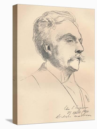 'Portrait-Sketch of M. Gabriel Faure', c1889-John Singer Sargent-Premier Image Canvas