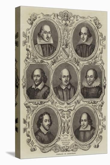 Portraits of Shakespeare-null-Premier Image Canvas