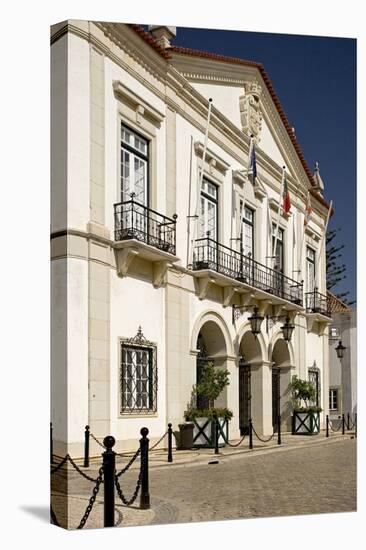 Portugal, Algarve, Faro, Old Town, Largo There Se-Chris Seba-Premier Image Canvas