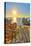 Portugal, Algarve, Lagos, Sunrise over Camilo Beach (Praia Do Camilo)-Alan Copson-Premier Image Canvas