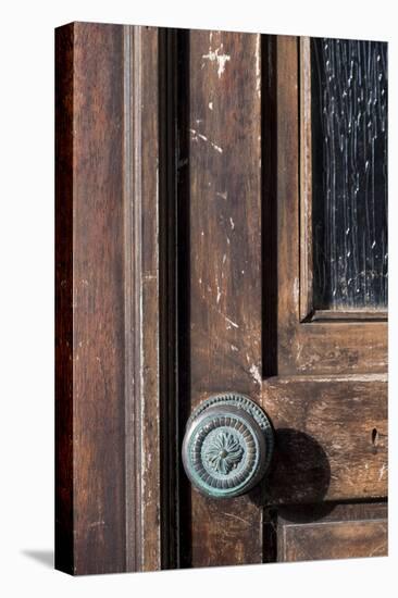 Portugal. Central Region, Aveiro. 'Portuguese Venice'. Door knob.-Emily Wilson-Premier Image Canvas