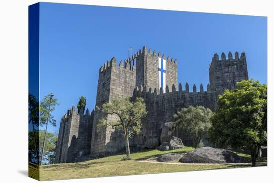 Portugal, Guimaraes, Guimaraes Castle-Jim Engelbrecht-Premier Image Canvas