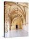 Portugal, Lisbon. Interior view in the Jeronimos Monastery, a UNESCO World Heritage Site.-Julie Eggers-Premier Image Canvas