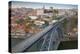 Portugal, Porto. Dom Luis I Bridge and View of City-Jaynes Gallery-Premier Image Canvas