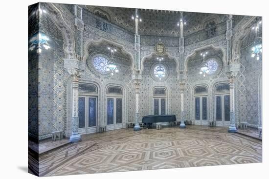 Portugal, Porto, Ornate Arabian Style Room-Rob Tilley-Premier Image Canvas