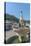 Portugal, Sintra, Sintra Palace Fountain Overlooking the Main Square-Jim Engelbrecht-Premier Image Canvas