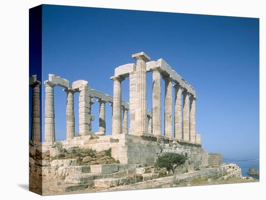 Poseidon Temple in the Sounion National Park, Greece, Attica-Rainer Hackenberg-Premier Image Canvas