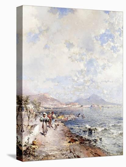 Posillipo, Naples-Franz Richard Unterberger-Premier Image Canvas