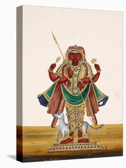 Possibly a Depitcion of Bharab, the Incarnation of Vishnu and the God of Destruction, from…-null-Premier Image Canvas