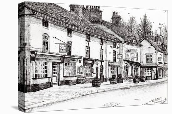 Post Office, Prestbury, 2009-Vincent Alexander Booth-Premier Image Canvas