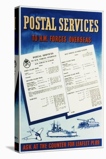 Postal Services to H.M. Forces Overseas-null-Stretched Canvas
