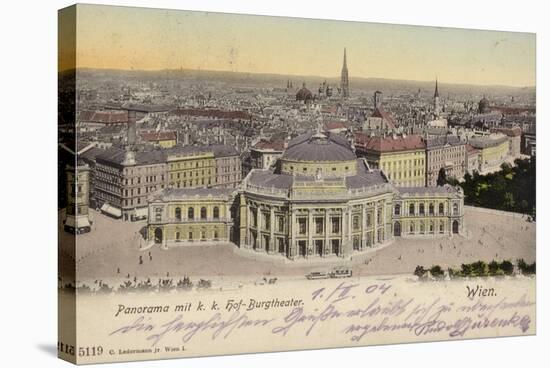 Postcard Depicting a General View of the City of Vienna-null-Premier Image Canvas