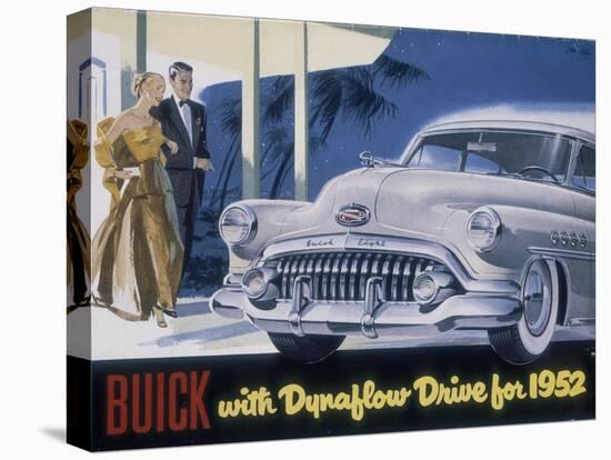 Poster Advertising a Buick, 1952-null-Premier Image Canvas