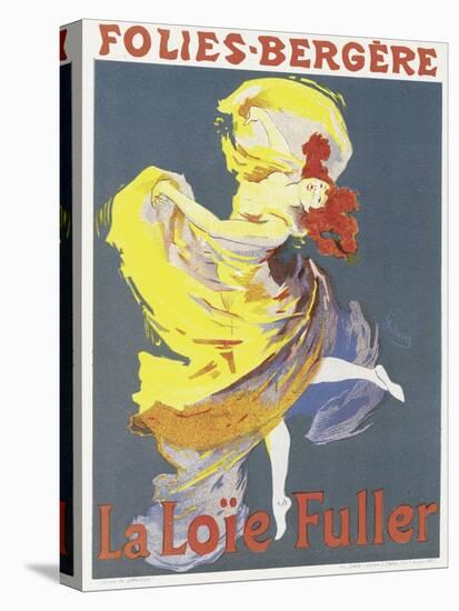 Poster Advertising a Dance Performance by Loie Fuller at the Folies-Bergere-Jules Chéret-Premier Image Canvas