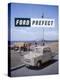 Poster Advertising a Ford Prefect Car, 1956-null-Premier Image Canvas