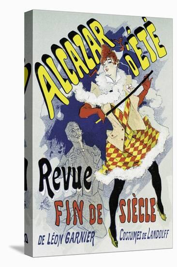 Poster Advertising a Show-Jules Chéret-Premier Image Canvas