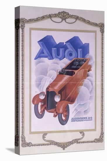 Poster Advertising Audi Cars, 1922-null-Premier Image Canvas