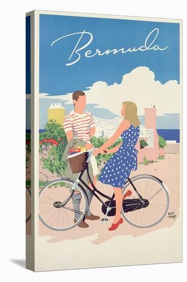 Poster Advertising Bermuda, c.1956-Adolph Treidler-Premier Image Canvas