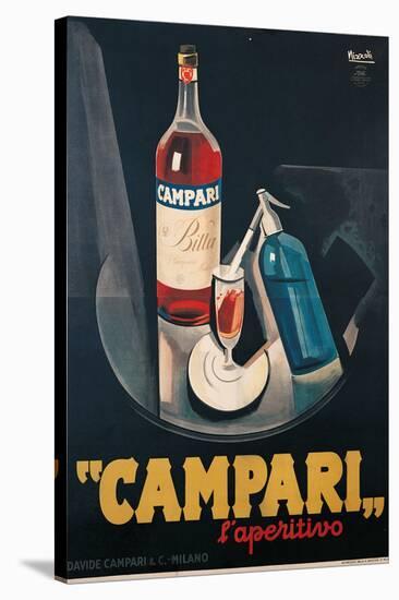 Poster Advertising Campari Laperitivo-Marcello Nizzoli-Premier Image Canvas