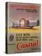 Poster Advertising Castrol Oil, Featuring Bluebird and Malcolm Campbell, Early 1930s-null-Premier Image Canvas