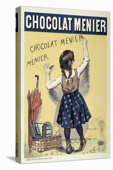 Poster Advertising Chocolat Menier, 1893-Firmin Bouisset-Premier Image Canvas