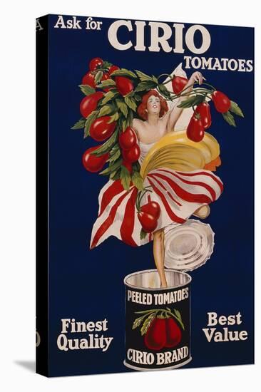 Poster Advertising Cirio Tomatoes, C.1920-null-Premier Image Canvas