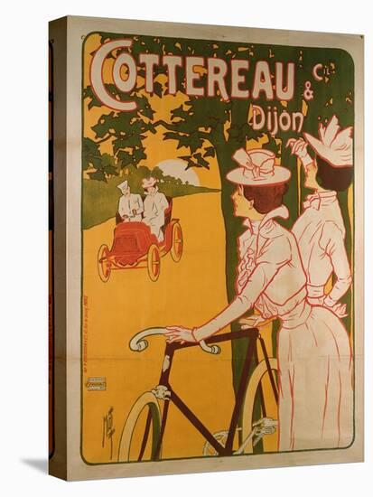 Poster Advertising Cottereau and Dijon Bicycles-Ferdinand Misti-mifliez-Premier Image Canvas