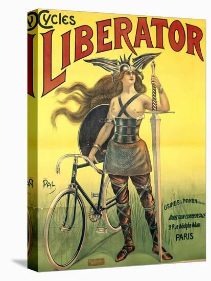 Poster Advertising 'Cycles Liberator' from Pantin, Printed by Kossoth Et Cie, Paris-Pal-Premier Image Canvas