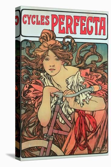 Poster Advertising 'Cycles Perfecta', 1902-Alphonse Mucha-Premier Image Canvas