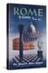 Poster Advertising Flights to Rome by Clipper, Produced by Pan American Airlines, C.1950-null-Premier Image Canvas