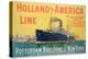 Poster Advertising 'Holland-America Line'-French School-Premier Image Canvas