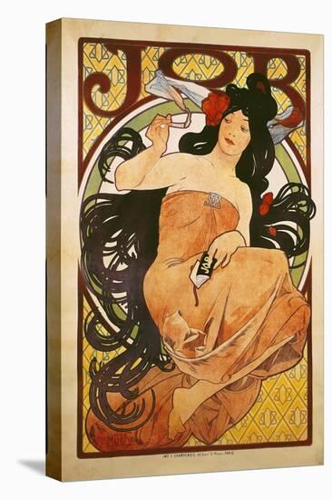 Poster Advertising 'Job', 1898-Alphonse Mucha-Premier Image Canvas