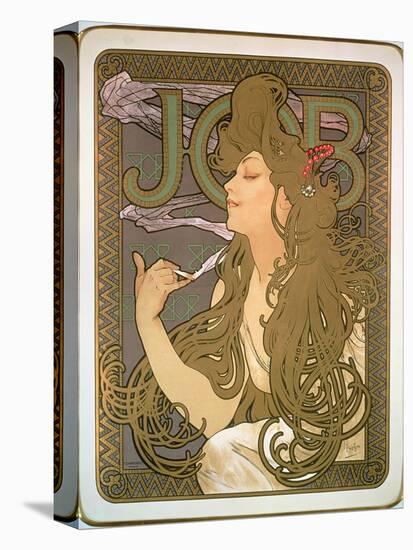 Poster Advertising 'Job' Cigarette Papers, 1896-Alphonse Mucha-Premier Image Canvas