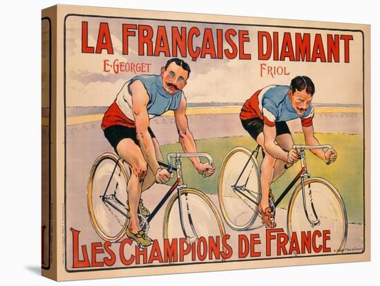 Poster Advertising 'La Francaise Diamant', C.1905-null-Premier Image Canvas