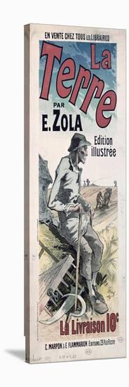 Poster Advertising La Terre by Emile Zola, 1889-Jules Chéret-Premier Image Canvas