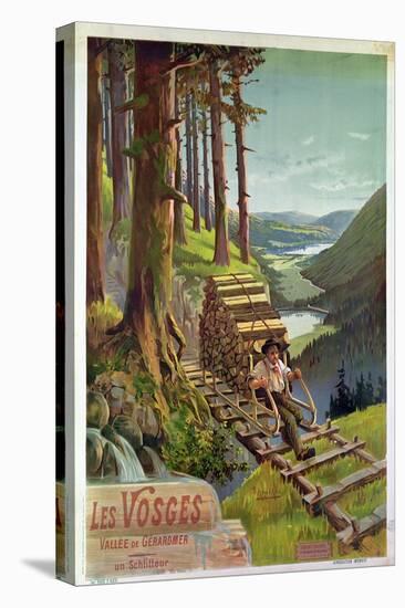 Poster Advertising Les Vosges, 1900-Hugo D' Alesi-Premier Image Canvas