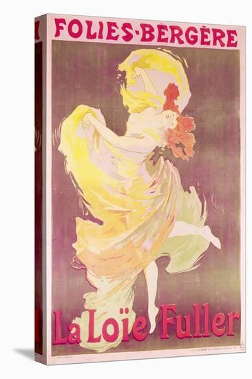 Poster Advertising Loie Fuller at the Folies Bergeres, 1897-Jules Chéret-Premier Image Canvas