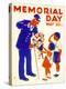 Poster Advertising Memorial Day on the 30th May, 1942-null-Premier Image Canvas