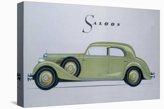 Poster Advertising Mercedes-Benz Cars, 1939-null-Premier Image Canvas