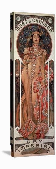 Poster Advertising 'Moet and Chandon Dry Imperial' Champagne, 1899-Alphonse Mucha-Premier Image Canvas