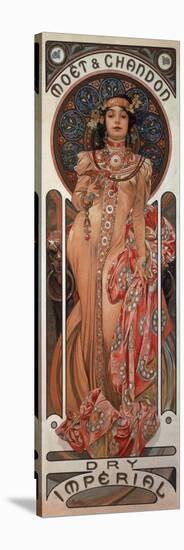 Poster Advertising 'Moet and Chandon Dry Imperial' Champagne, 1899-Alphonse Mucha-Premier Image Canvas
