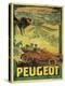 Poster Advertising Peugeot Cars, c.1908-Francisco Tamagno-Premier Image Canvas