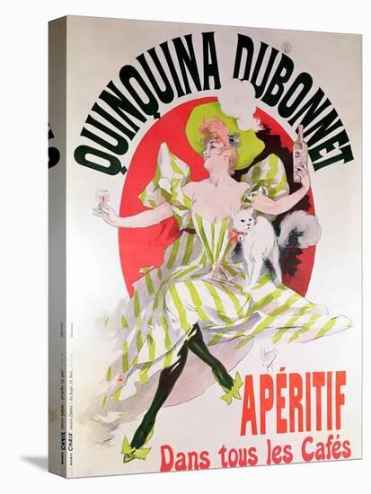Poster Advertising "Quinquina Dubonnet" Aperitif, 1895-Jules Chéret-Premier Image Canvas