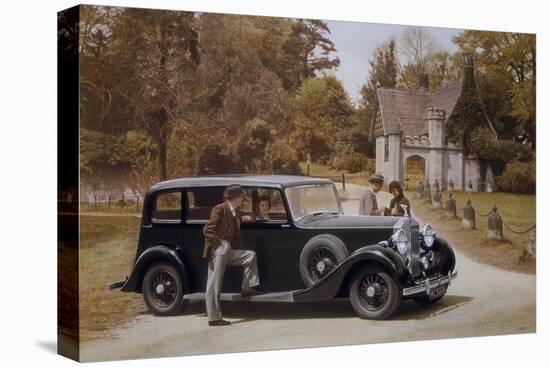 Poster Advertising Rolls-Royce Cars, 1939-null-Premier Image Canvas