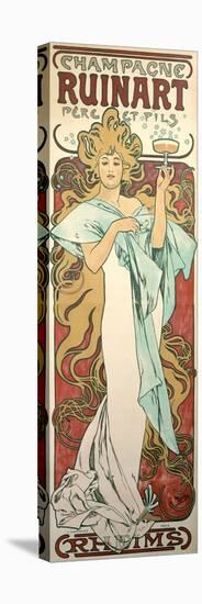 Poster Advertising 'Ruinart' Champagne, 1896-Alphonse Mucha-Premier Image Canvas