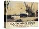 Poster Advertising South Wales Docks, 1947-Joseph Werner-Premier Image Canvas