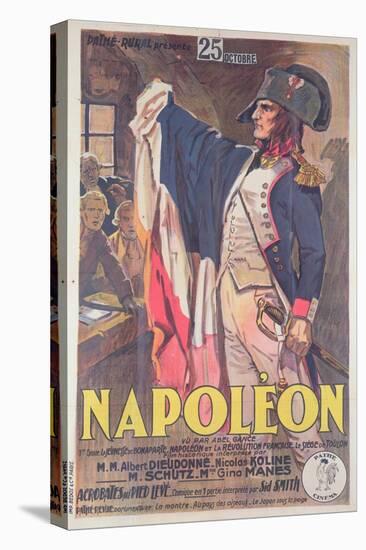 Poster Advertising the Film, 'Napoleon', Written by Abel Gance-French School-Premier Image Canvas