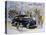 Poster Advertising the Ford Anglia Car-null-Premier Image Canvas