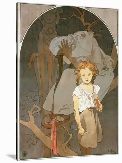 Poster Advertising the Lottery of the Union of South-West Moravia, 1912-Alphonse Mucha-Premier Image Canvas
