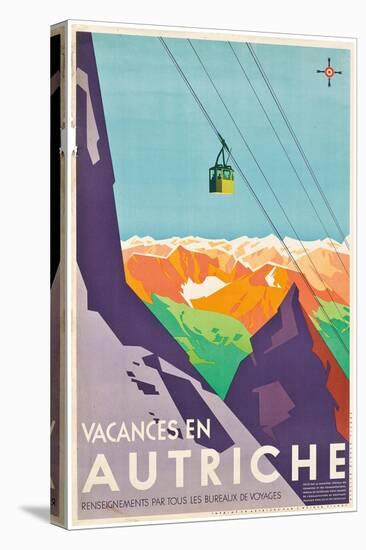 Poster Advertising Vacations in Austria-null-Premier Image Canvas